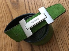 CINTURA HERMES VERDE