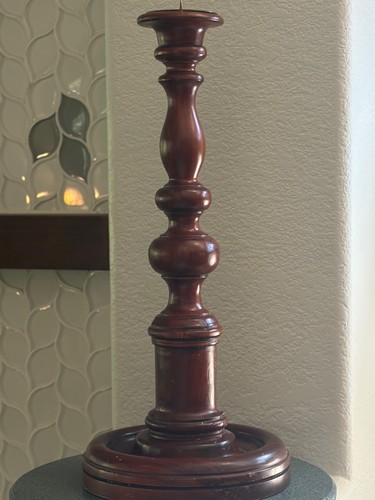 Candeliere vintage legno - candeliere, in