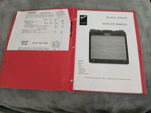 Fender blues junior manuale - manuale, di