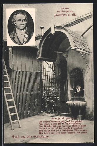Vecchia francoforte fontana - vecchia,