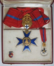 *TRIU* VATICANO SET CROCE COLLARE COMMENDATORE ORDINE SANTA MARIA DI BETLEMME