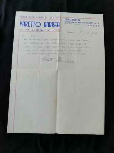 Carta intestata chivasso - carta,