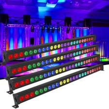 4 pezzi RGB 72W 24 LED luce di