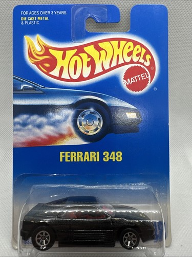 Scheda hot wheels - ferrari, 348