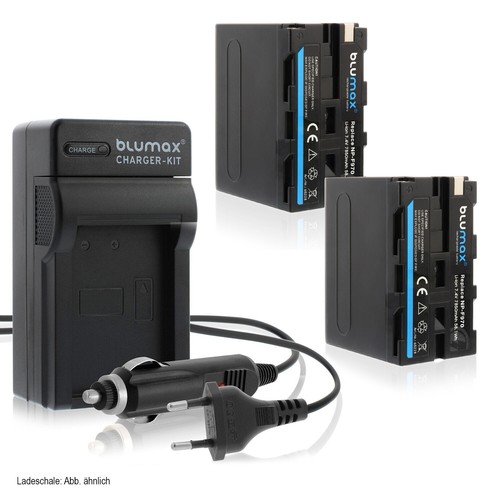 Batteria caricatore per - 2x,