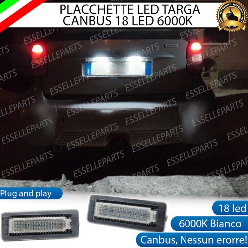Placchette led luci targa - luci,
