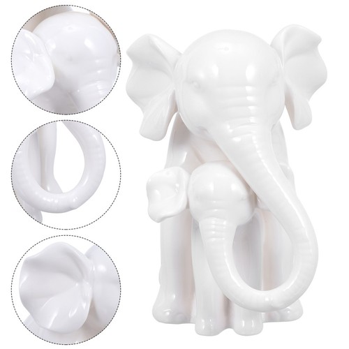 Elefanti ceramica statue - elefanti,