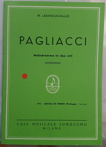 Leoncavallo pagliacci - r.leoncavallo,