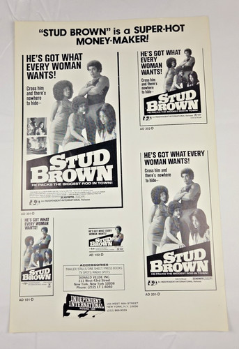 Stud brown foglio - stud,