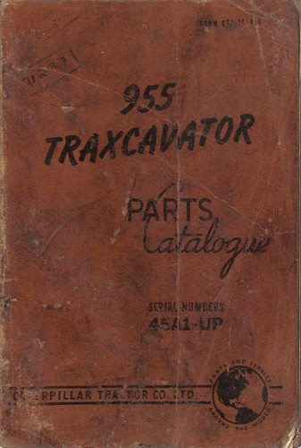 1961 caterpillar 955 manuale - ~,