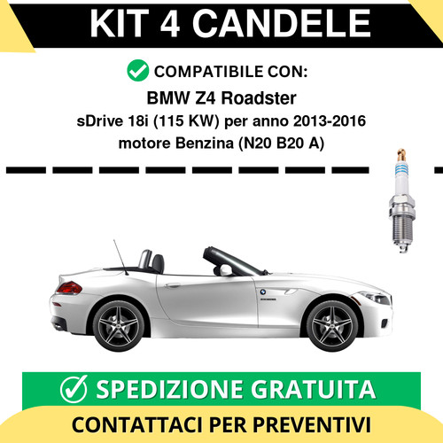Kit candele per bmw - per, z4