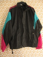 Veste ADIDAS Noir rose 80'S