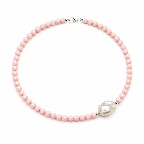 Collana con pasta - collana, di