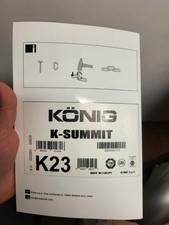 Konig catene neve - catene, k-summit