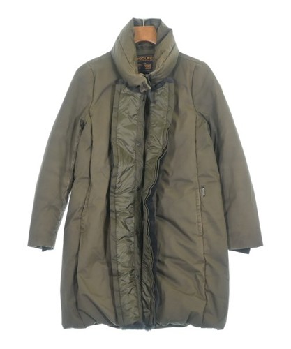 Woolrich down coats khaki - down, xs