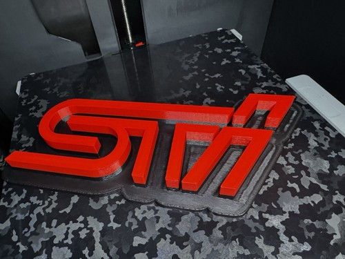 Insegna logo subaru sti per - insegna/logo,