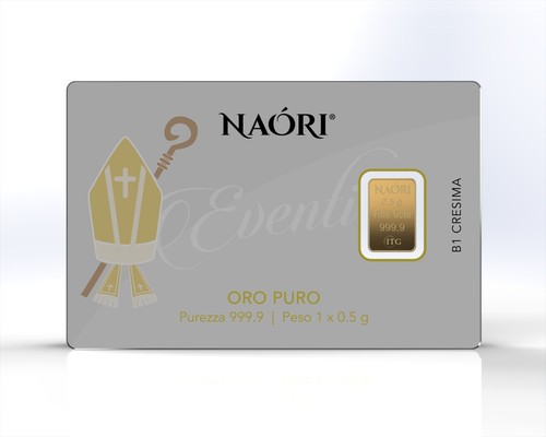 Lingotto oro 999 - d'oro, 999,9