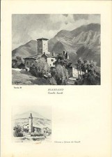 Stampa antica BIANZANO e