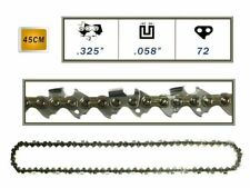 Catena di ricambio per barra motosega da 45 cm 72 maglie lama motoseghe 45cc