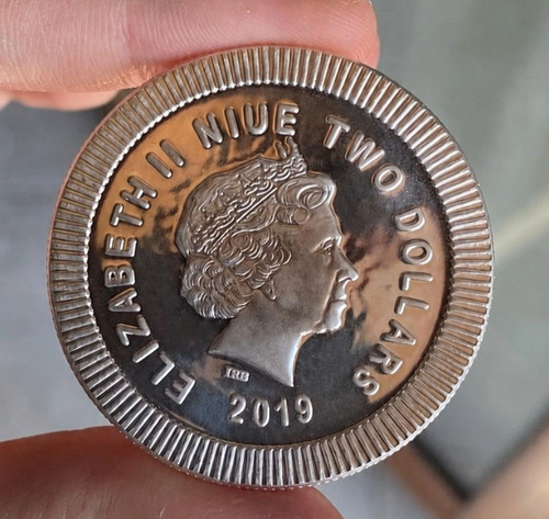 Niue dollari 2019 civetta di - niue,