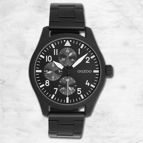 Oozoo metallo orologio - orologio, da