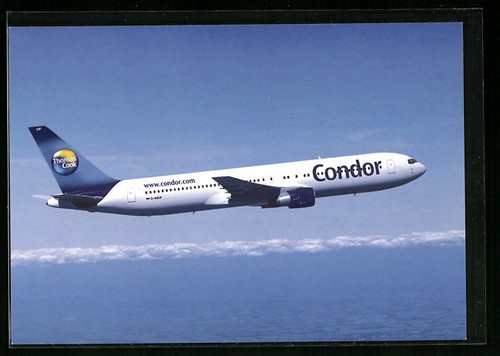 Cartolina aereo boeing 767 - cartolina,