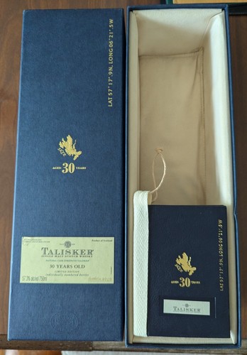 Talisker years old single - years,
