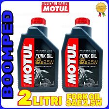 Olio Forcella 2 LITRI MOTUL FACTORY LINE FORK OIL Very Light SAE 2.5W 02MO24