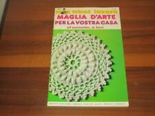 MON TRICOT LAVORO  - MAGLIA ALL'UNCINETTO  E  FERRI - OTTIME CONDIZIONI