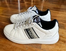 Scarpe Enrico Coveri (n. 41) Bianche Finiture Blu Modello ECS327310 Snakers