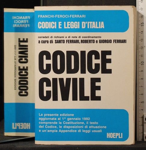 Codice civile ferrari - codice,