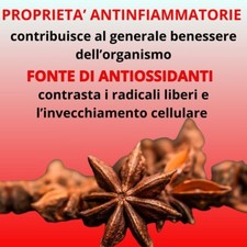 Anice stellato  BIO  1  KG Polvere ANTINFIAMMATORIO - ANTIOSSIDANTE