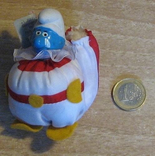Kinder puffo con viso - -,