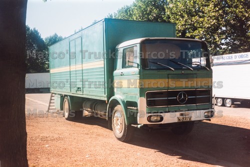 Foto camion mercedes benz - camion, mercedes-benz