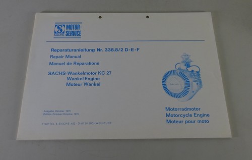 Manuale riparazione sachs - manuale, di