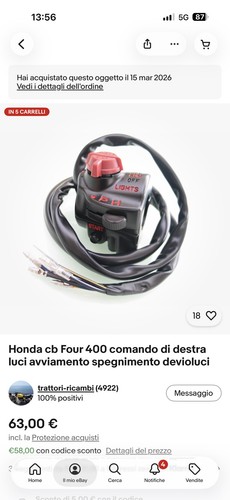 Honda four 400 comando - honda,