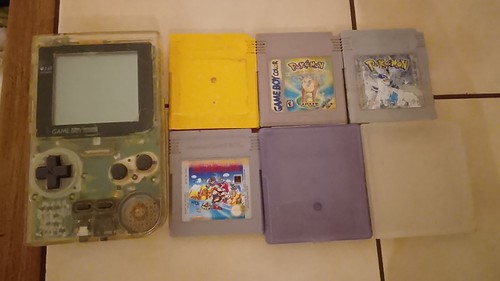 Gameboy pocket trasparente - pocket,