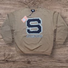 Felpa girocollo uomo Stussy