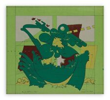 Renato VOLPINI (1934-2017) Opera Litografia L'invisibile N.3, 1965 cm 46,5x53,5