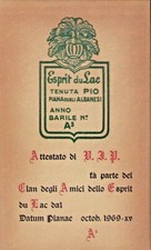 etichetta / label ESPRIT du