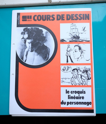 Vintage cours dessin unieco - cours, de