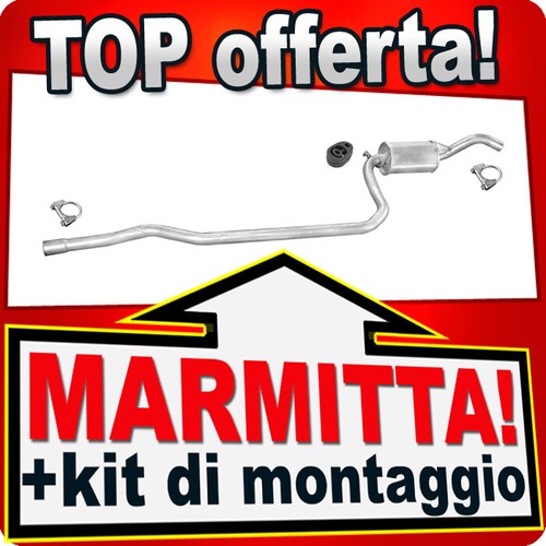 Scarico per ford fiesta iii - scarico,