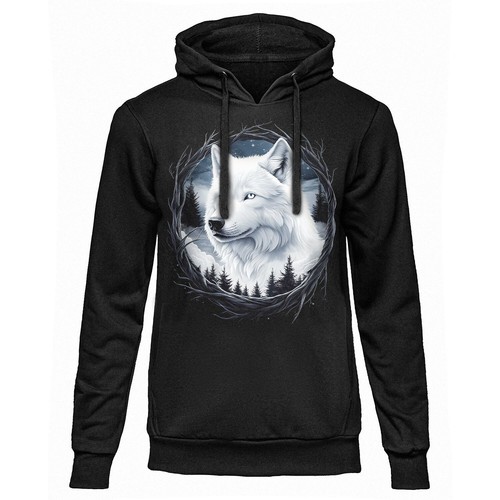Felpa dark ember lupo woman - ember,