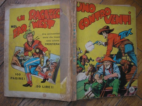 Tex uno contro venti prima - tex,