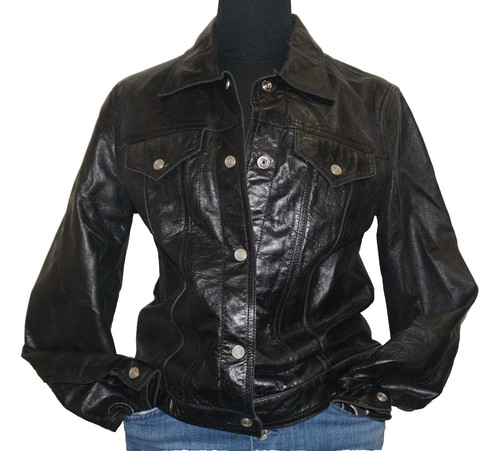 Guess giacca nera scatto - a, in