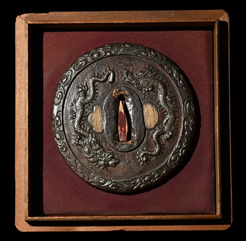 Tsuba antico giapponese - , 2