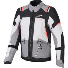 Alpinestars Giacca Da Moto Donna DM Stella Andes V4 - Grigio-Nero-FluoCorallo