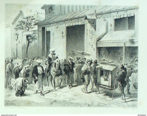 Chine yeddo rue village par - yeddo,