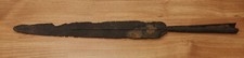 ANTICA PUNTA DI LANCIA IN FERRO FORGIATO A MANO ARMA COMBATTIMENTO CACCIA EPOCA