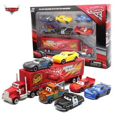 7Pcs Cars 2 Saetta McQueen Auto Corsa Zio Camion Giocattoli Bambini Collezione